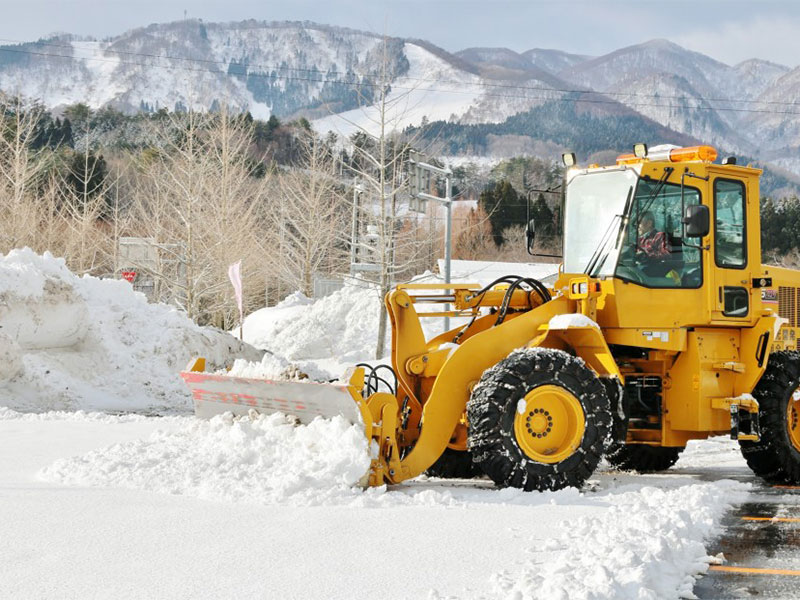 除雪作業
